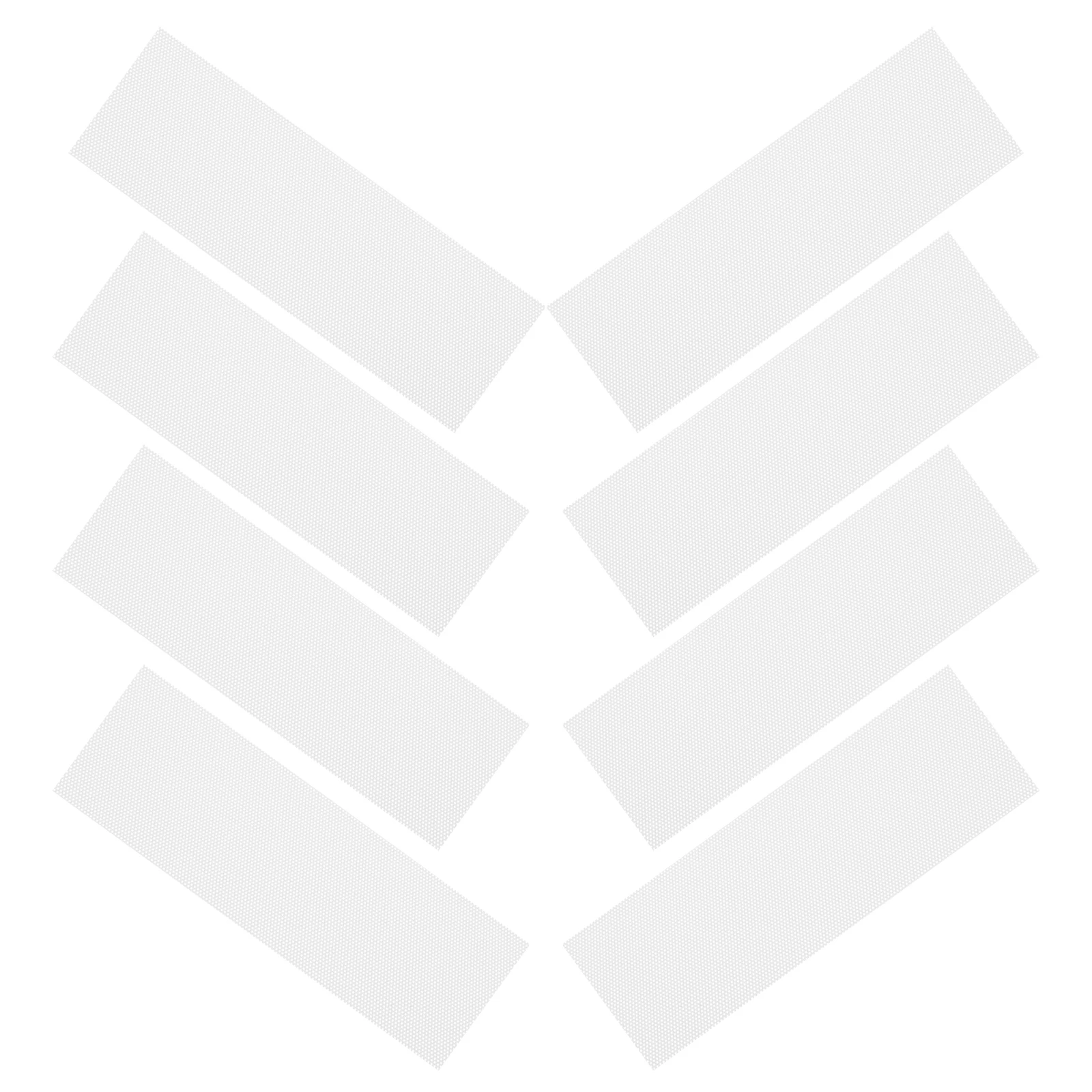 

10 шт., сетка для глаз из ПВХ для масок, белый пластиковый лист, ремесло, сделай сам, меховой костюм, реквизит для косплея, прозрачная сетка для зрения для глаз на маске