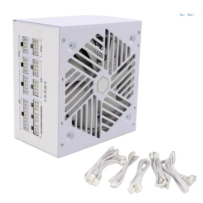 Fully Modulars 150x140x85mm 110-240V 850W PC Power Supply with Quiet 120mm Fan for Case