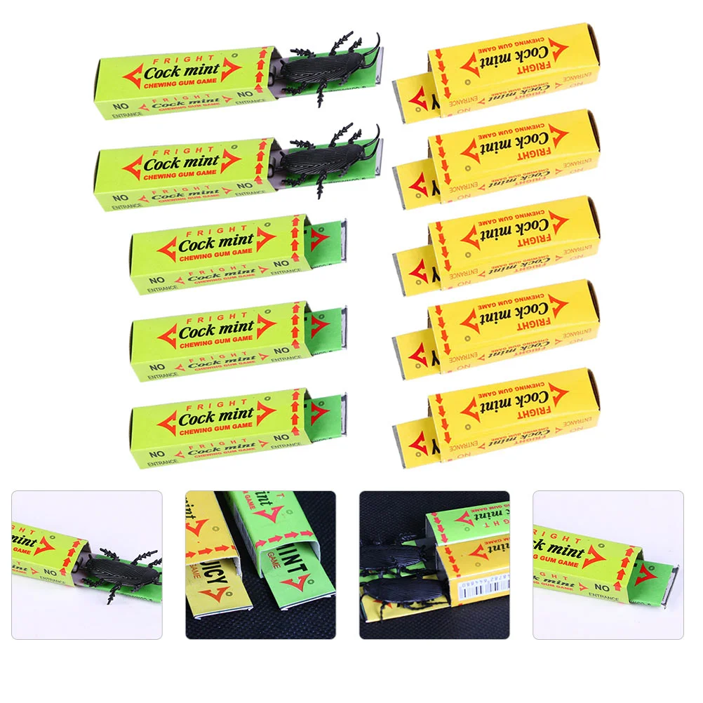 10 Chewing Gum Kids Toys Funny Joke Prank Trick Props Bubble Child Fitness