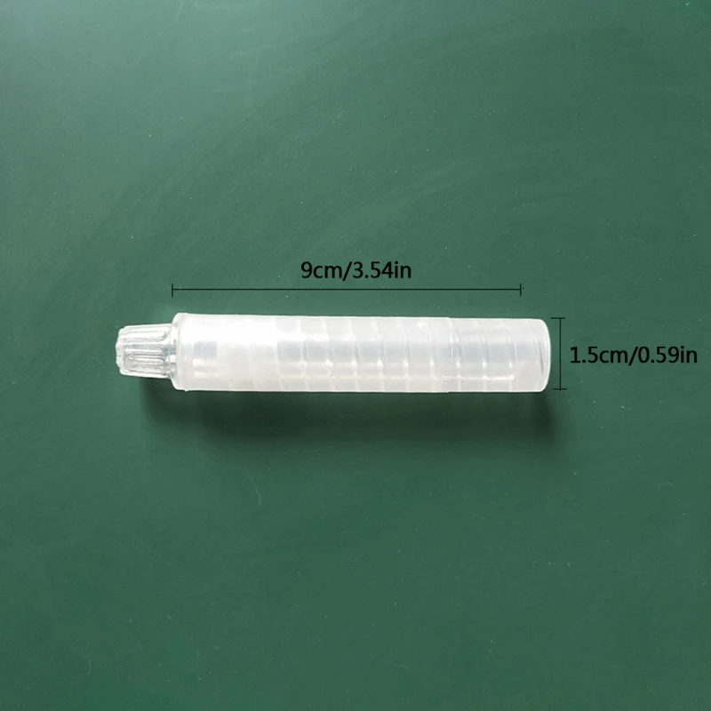 多目的ダストレスチョークプロテクター チョークホルダー 長さ9cm/3.54インチ ほとんどのダストレスチョーク学用品に対応