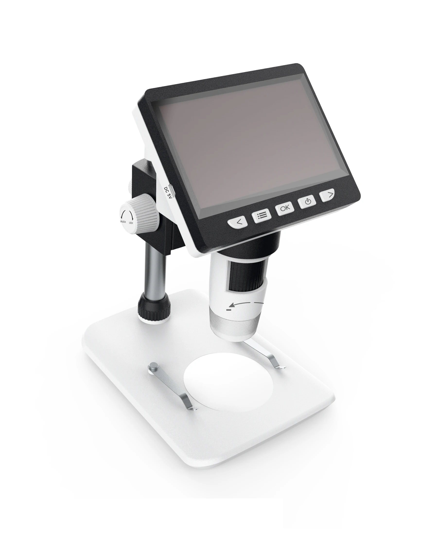 1000X Digital microscope Electron microscope HD mobile phone repair microscope Ultra-clear microscope with screen