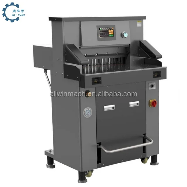 Hydraulic Guillotine Paper Cutting Machine Hydraulic Paper Cutting Machine 520mm Paper Cutting Machine With Program