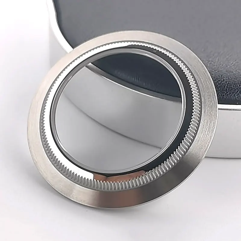 Steel and Sapphire Transparent Watch Case Back Bottom For RLX GMT Submariner Datejust  4131 and 4130 Movement, Watch Parts