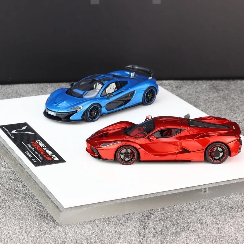 DMH 1:64 Rafa P1 two-car set Limited edition resin simulation car model children's gift toys