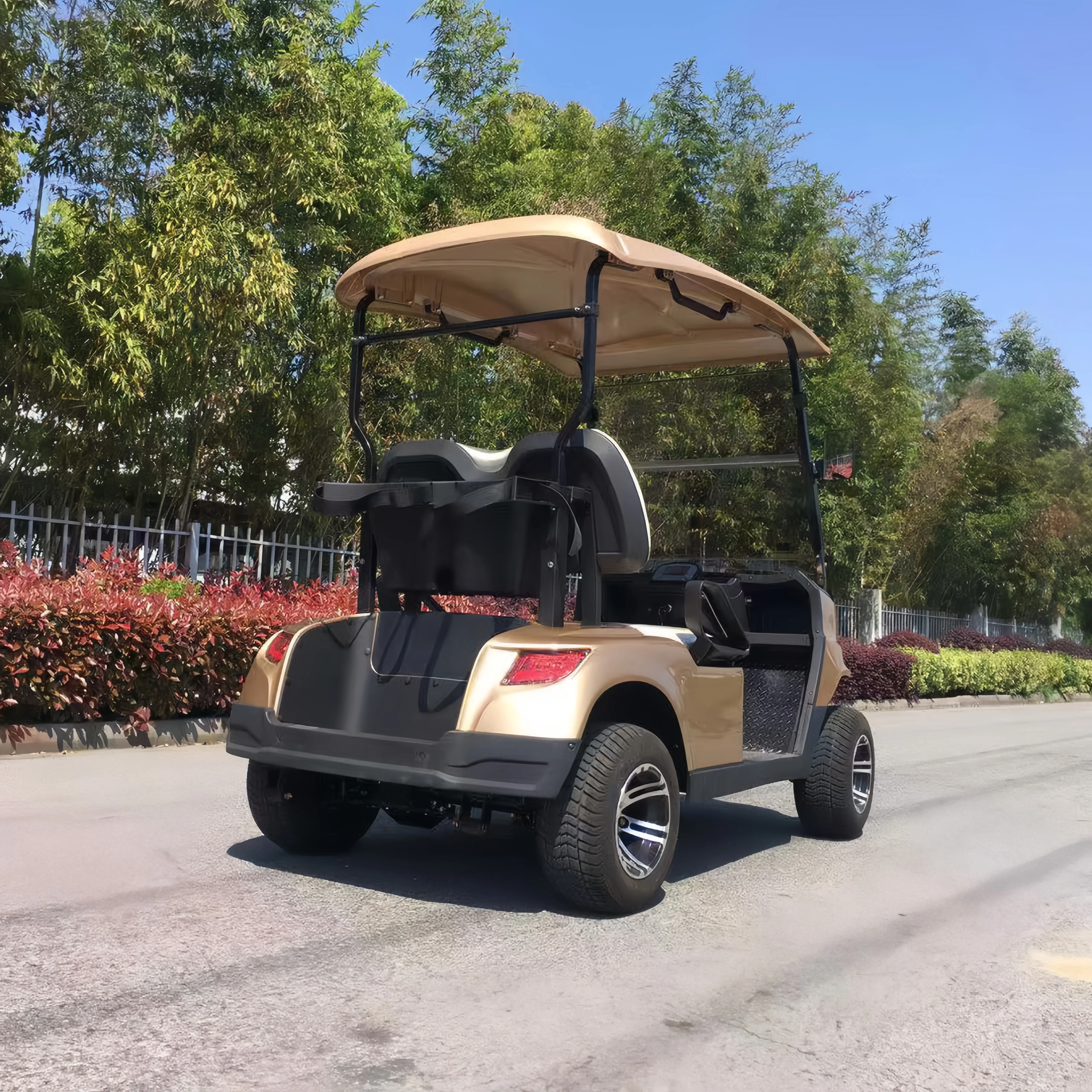 Hot Sale Customized 2.4.6.8seats Golf Cart Solar Panel Electric Golf Cart Wholesale Golf Cart for Sale