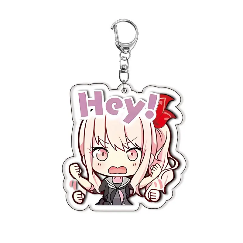 Брелок в стиле аниме Akiyama Mizuki Meme Series Kawaii PJSK акриловый брелок для ключей мужской милый женская сумка подвеска орнамент Фото №3