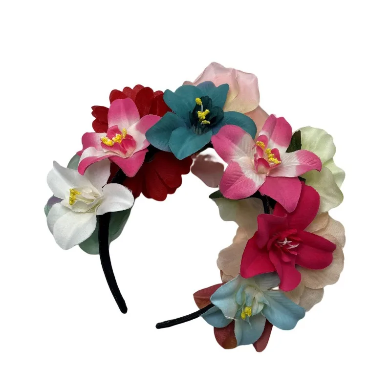 

Rose Flower Crown Day of The Dead Floral Crown