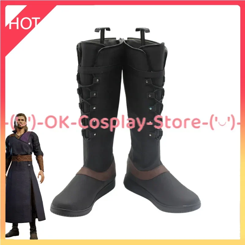 

[Custom Made] Gale Cosplay Shoes PU Leather Shoes Cosplay Prop Halloween Carnival Boots