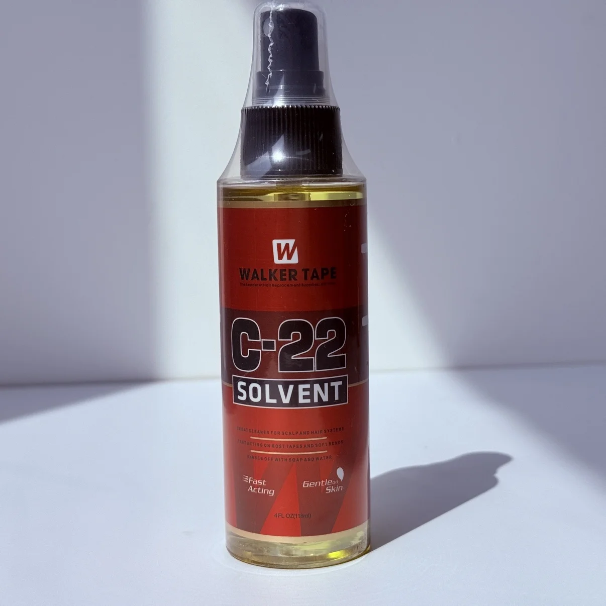 4 FL OZ 118ml Walker Tape C-22 Solvent Remover Hair Glue Remover For Lace Bond Toupee Skin Weft Tape For Salon Fit Most Adhesive image 3