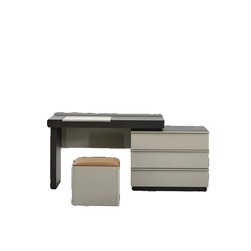 Italian minimalist dresser, chest and cabinet integrated, high-end designer small apartment, flip cover, makeup desk, storage ca