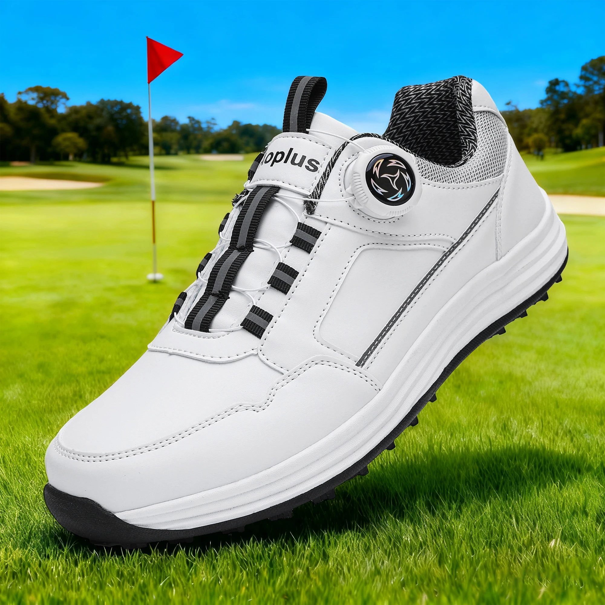 

Golf shoes for Fashionable Outdoor use for both Men and Women, With Anti-slip Design, Suitable for Mountain Climbing and Hiking
