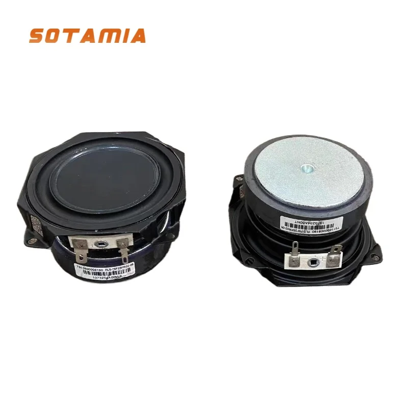

SOTAMIA 2PCS 3 Inch Mid Subwoofer Speaker Fever Grade Long Stroke Large Magnetic Steel Bass Madden Bluetooth Speaker Loudspeaker