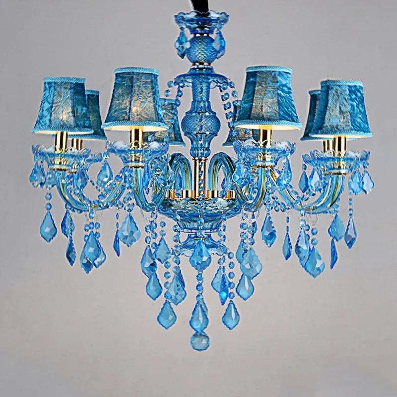 moderno azul salao de casamento ramo lustre cabeca cor fria quarto droplight casa ficar mediterraneo tema sala lampada pendente 01