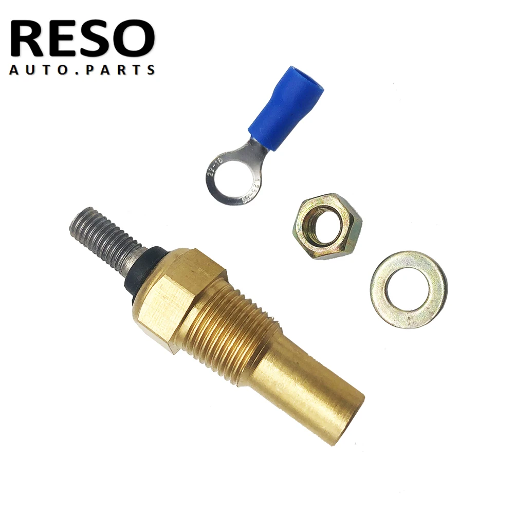 

RESO 12V 1/8 NPT Racing Car Oil Temp Sensor Water Temp Sensor Gauge Sensor Water temperature Sensor