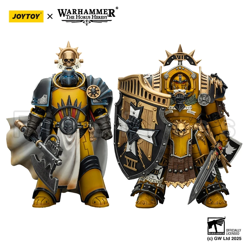 

[Предзаказ] 1/18 Фигурка JOYTOY Horus Heresy Imperial Fists Legion Praetor Tartaros Terminator Armour Librarian Consul