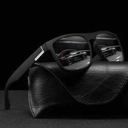 Fashion Vintage Men Women Sunglasses Luxury Brand Designer Square Sport Sun Glasses Fashionable Driving Fishing  Eyewear