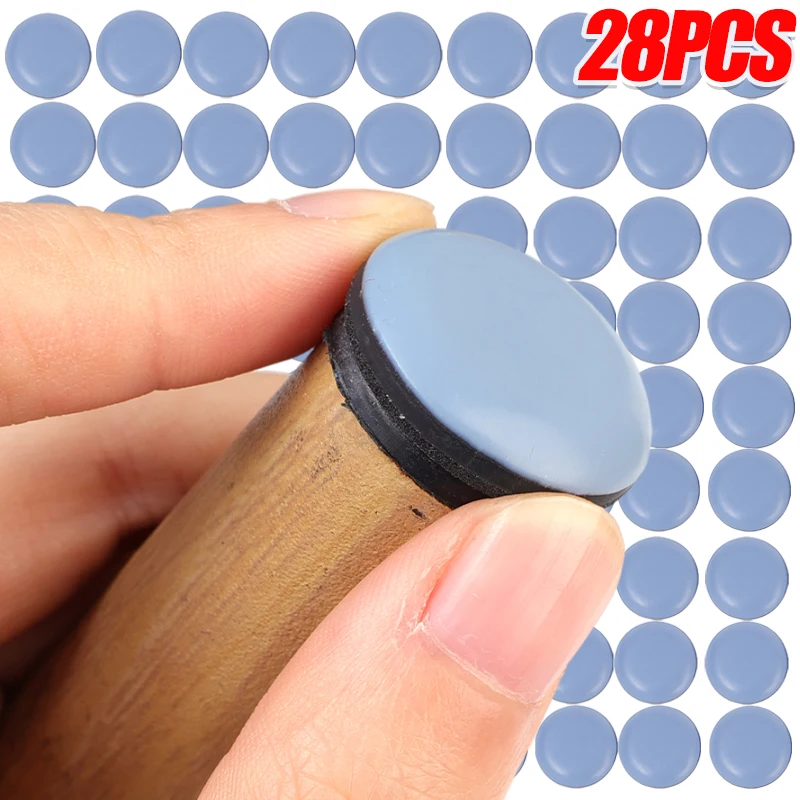 

28/4Pcs Furniture Leg Slider Pads Anti Scratch Easy Move Heavy Furniture Thickened Moving Pad Anti-abrasion Floor Protector Mat