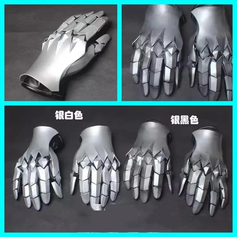 

Игра Honkai: Star Rail Argenti Косплей Серьги Реквизит Панк Перчатки Argenti Косплей Парик Длинные Красные Свободные Волнистые Парики Термостойкий Парик