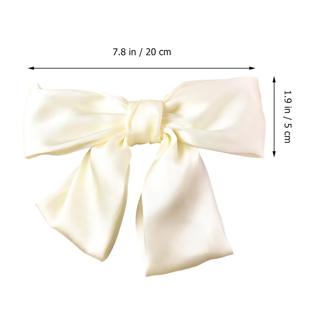 

2Pcs Bowknot Hair Clip Women Silk Hairpin Girl Headdress Elegant Hair Accessory Gift Hairpin Women Headdress Girl