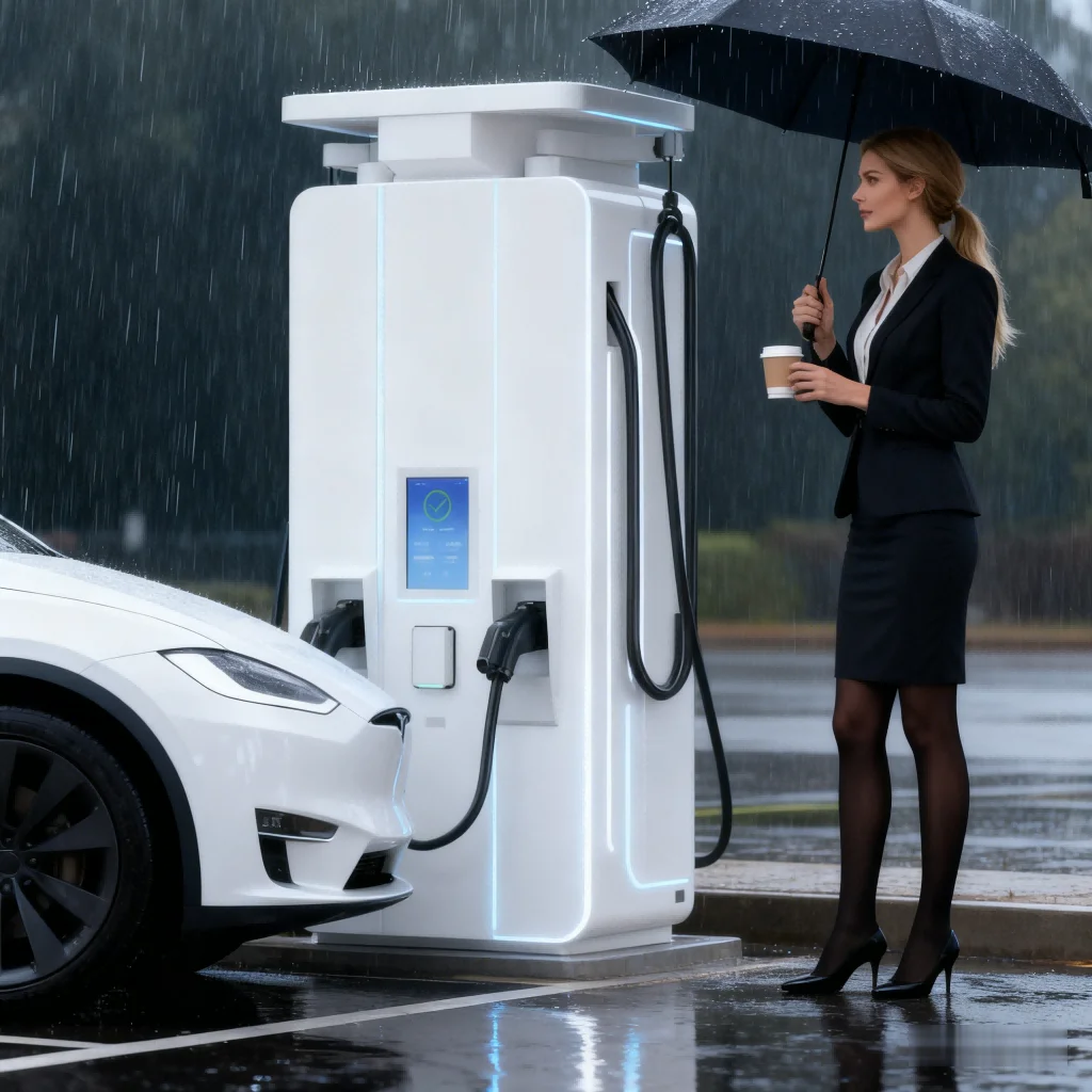 40kw 40kwh Mobile Energy Storage Ev Car Power Bank Charging Station Portable Power Station For Electric Car