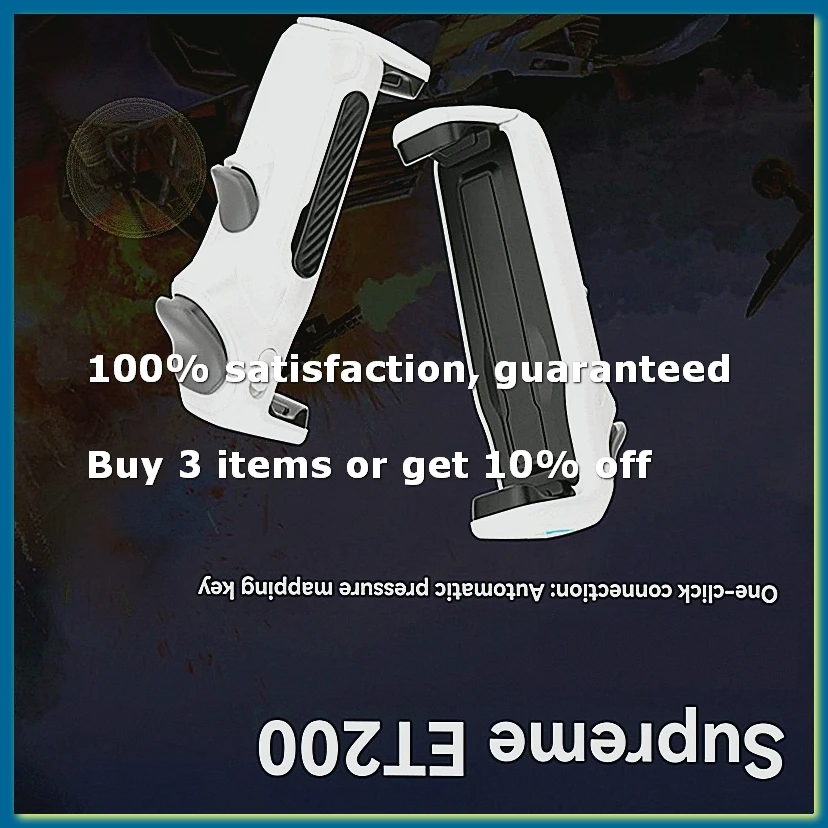 ET200 Gaming Gadget Asupports Bluetooth Utomatic Pressure Game Handle Android Multi-Function Button-ANKL