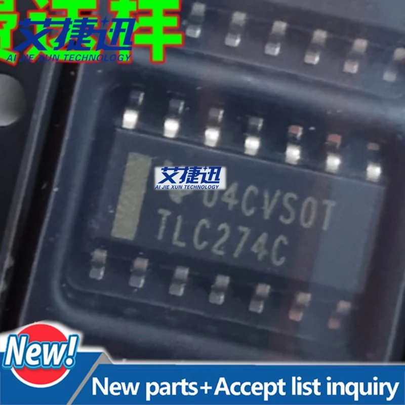 50pcs/lot TLC274CDR SOP14 chips Electronic components