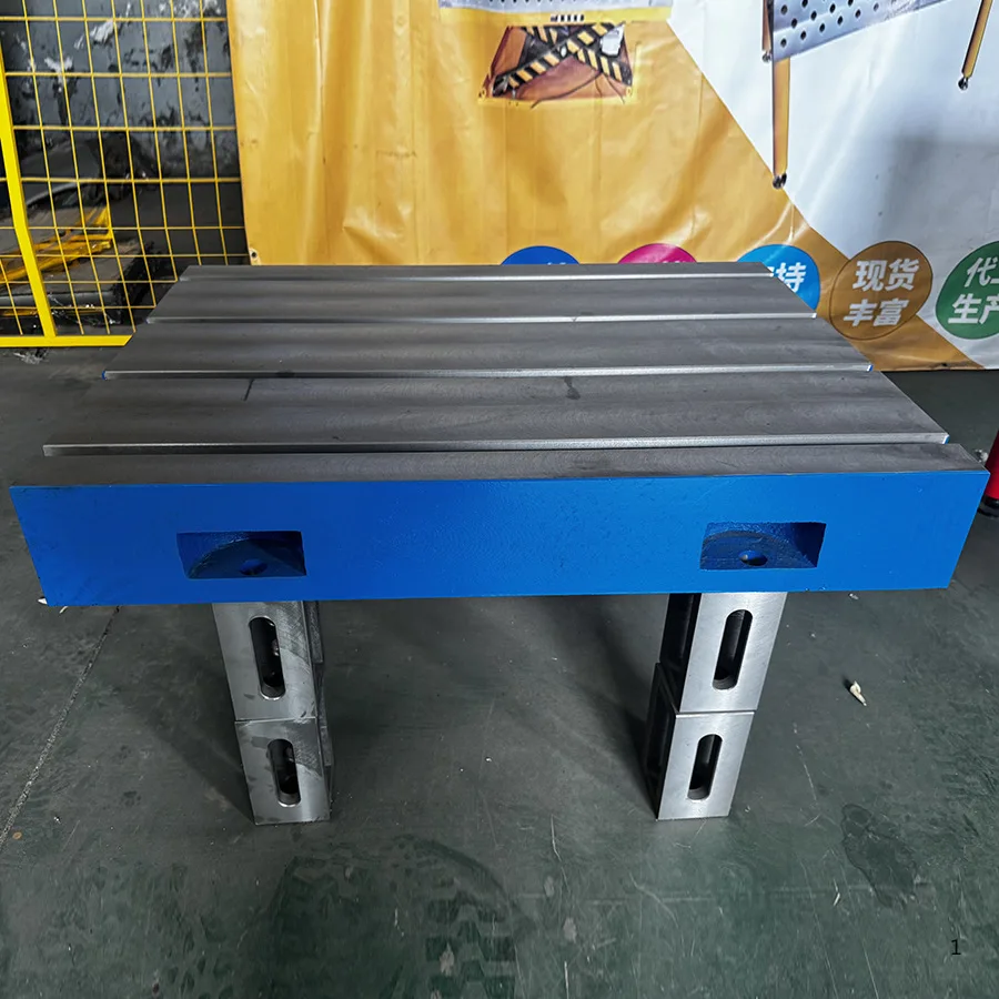 Cast iron T-slot welding platform Motor test Assembly inspection Scribing plate Fitter workbench Scratching plate