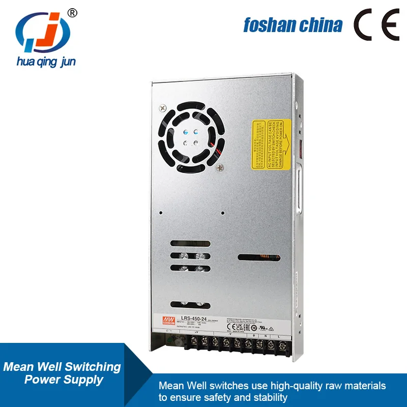 Meanwell Switching Power Supply 450W 24VDC LRS-450-24 for PLC