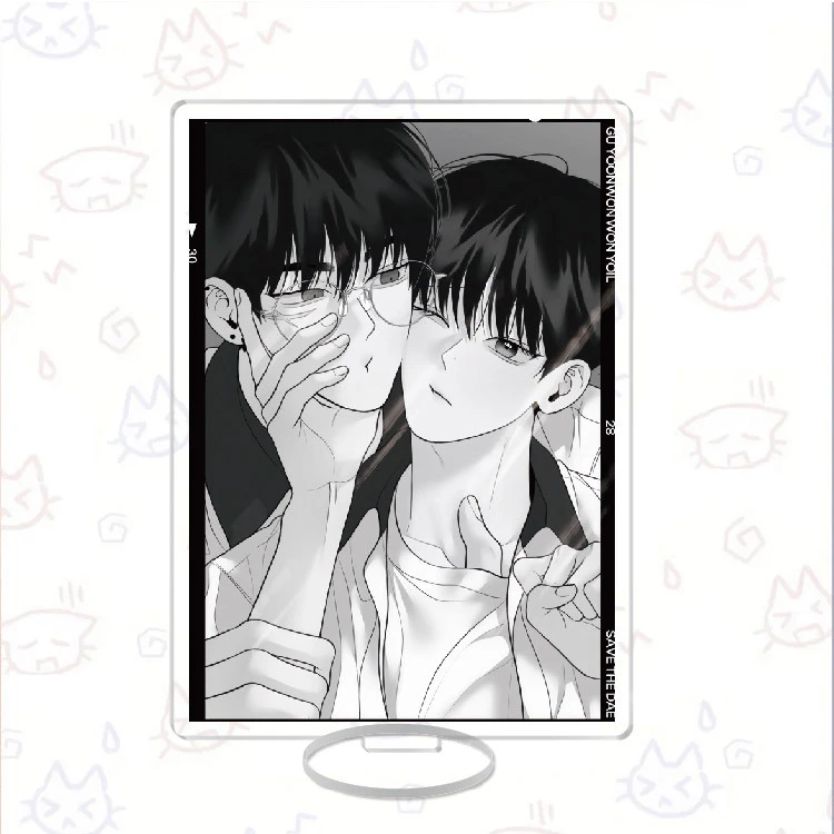 Anime Monday's Savior‌ Acrylic 15cm Stand Keychain Decoration Desk Figure Display Fan Gift Goods Birthday Collection