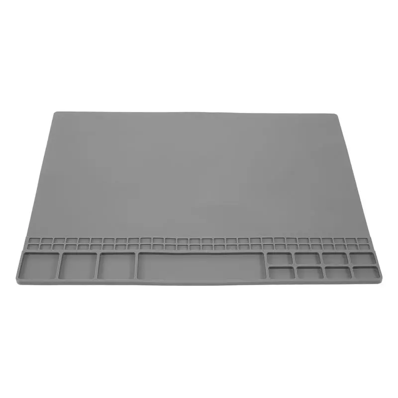AA05 Silicone Soldering Mat Electronic Repair Mat For Laptop, Watch, Cellphone - Solder Pad Heat Resistant 932 Fahrenheit