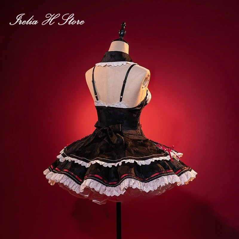 ชุดเดรสน่ารักสไตล์โกธิคสำหรับสตรีอนิเมะชุดคอสเพลย์ผู้หญิง