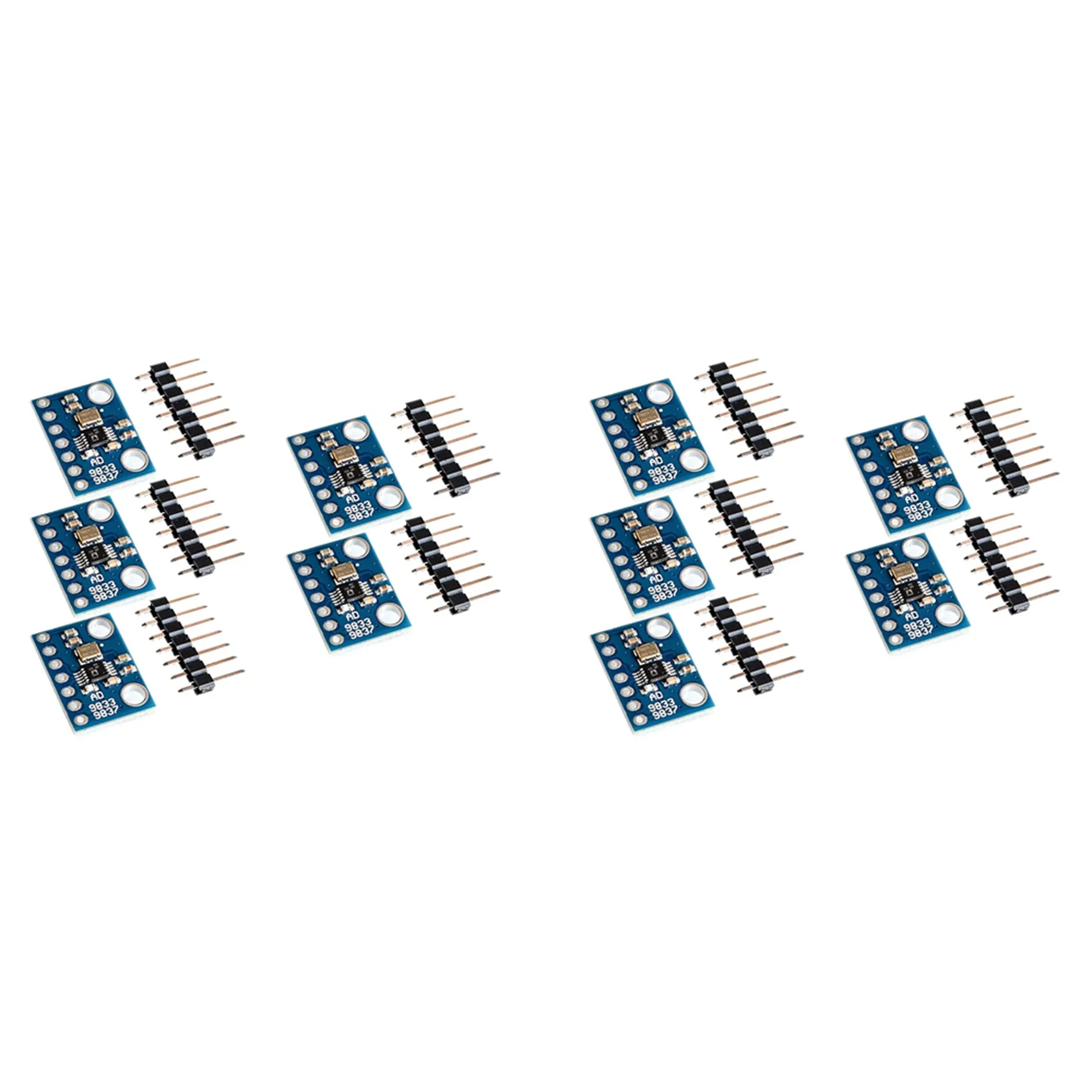 ABVJ-10Pcs AD9833 Programmable Microprocessors Serial Interface Sine Square Wave DDS, Signal Generator Module