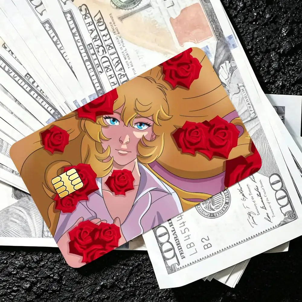 Rose of Versailles Lady Oscar High Definition Matte PVC Film Tape | For Credit Card, Debit Card Stickers & Gift Decoration
