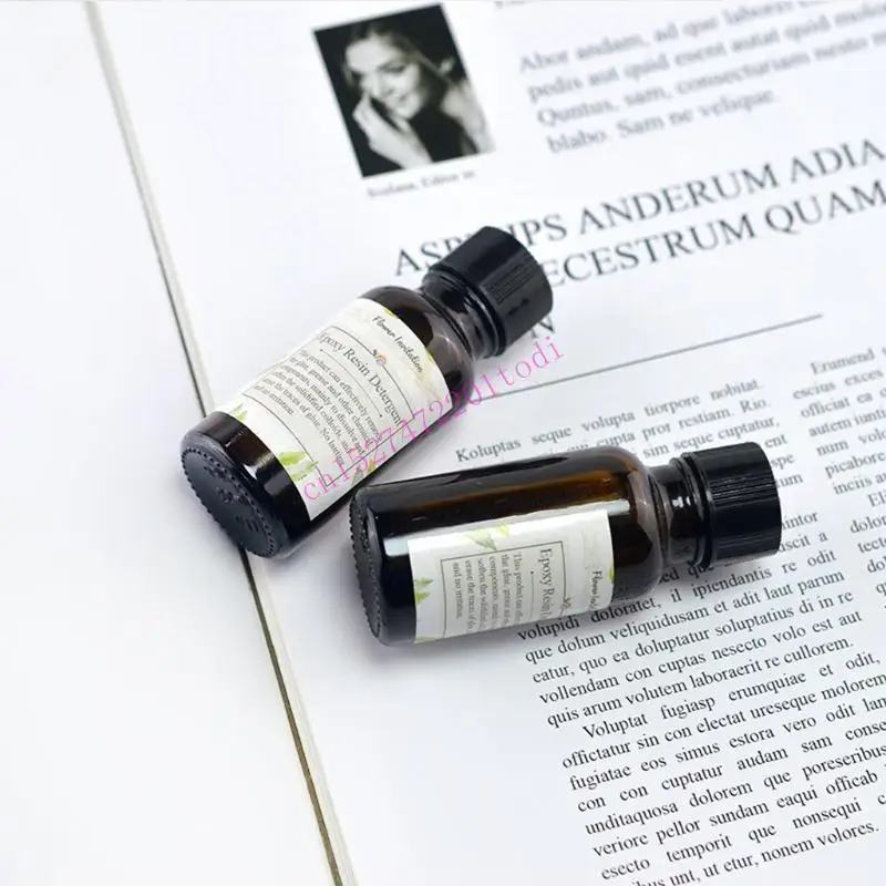 

M76B AB Soften Remover Professional Clear Resin Detergent Durable Silicone Mold Protector Jewelry Making Crafts