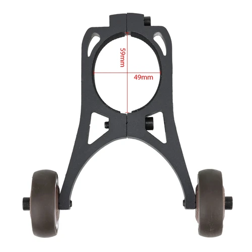 Imagen 2 del producto Soporte de mano para patinete eléctrico Xiaomi M365 1S Pro Pro 2 Ninebot F40 F30 F25, soporte de rueda auxiliar, soporte plegable, piezas de rueda