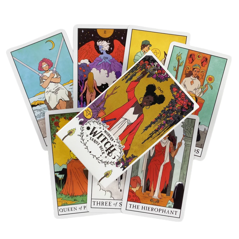 2024 New Fashion Modern Witch Tarot Cards 78PCS