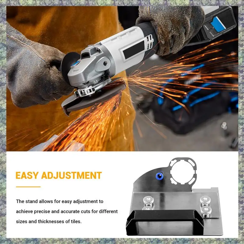 WON 100 Type Haakse Slijper Tegel Afkanten Frame Nieuwe 45 Graden Waterleiding Stofverwijdering Draagbare Afkanten Tool