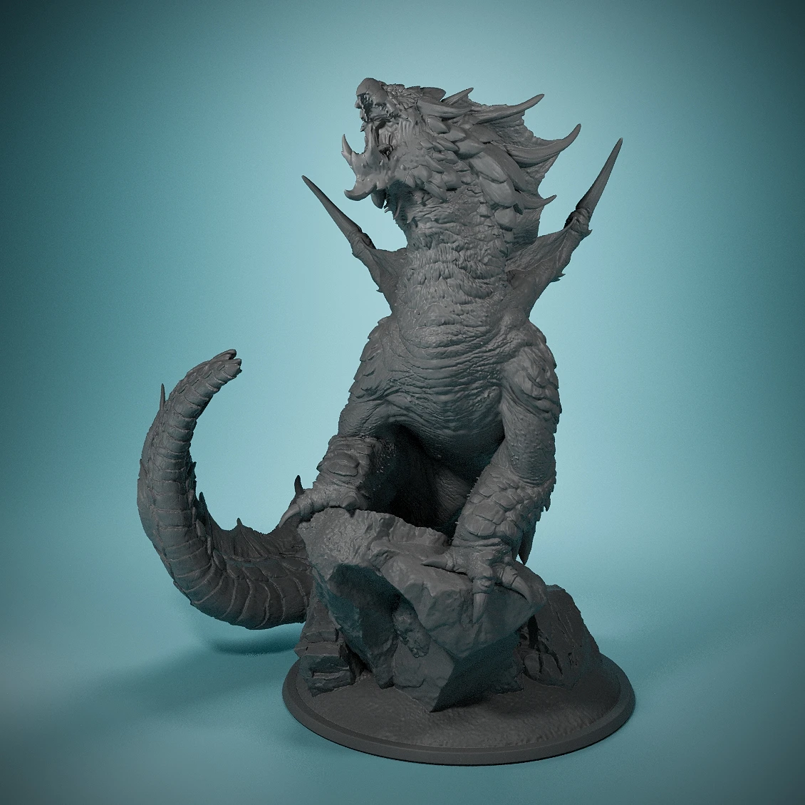

Старинный коричневый Дракон-3D миниатюры-Настольная Тактическая игра в ролевые игры-платье для игровой комнаты-модели ручной росписи-праздничные подарки