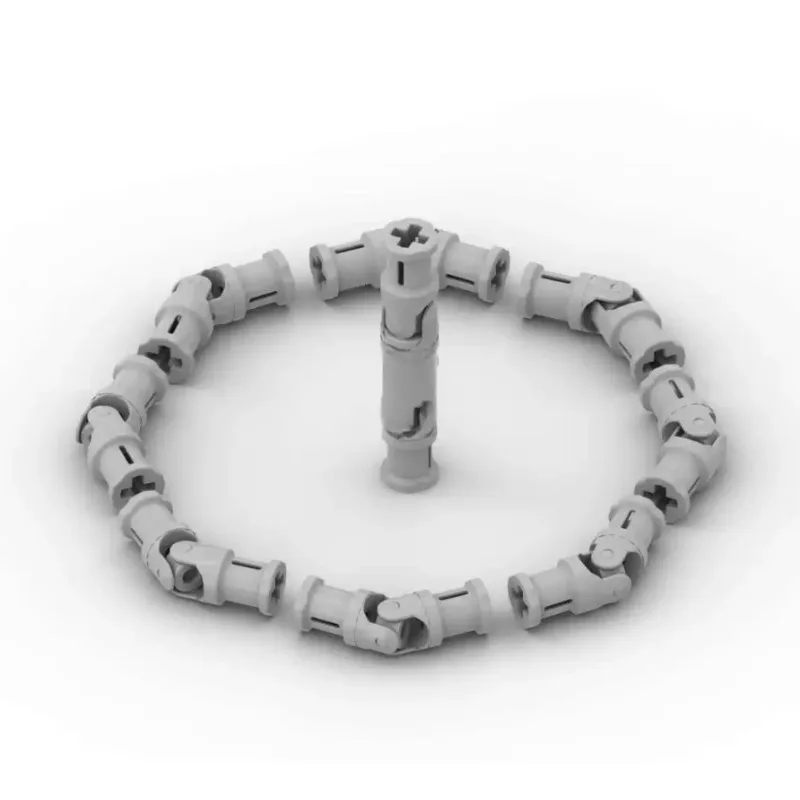 20 個 MOC 61903 部品ユニバーサルジョイント DIY ビルディングブロック 62520 3L コネクタスタッキングレンガ教育玩具子供のため