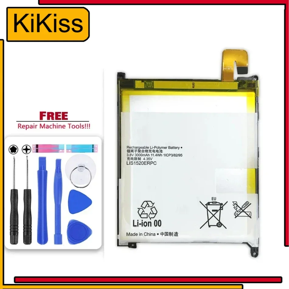

Battery For Sony Xperia Z Ultra ZU L4 XL39h C6802 C6833 Togari LIS1520ERPC 3000mAh Mobile Phone Batteries