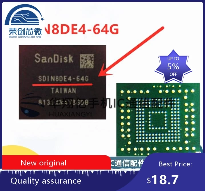 Chip de memória BGA 100% novo, original