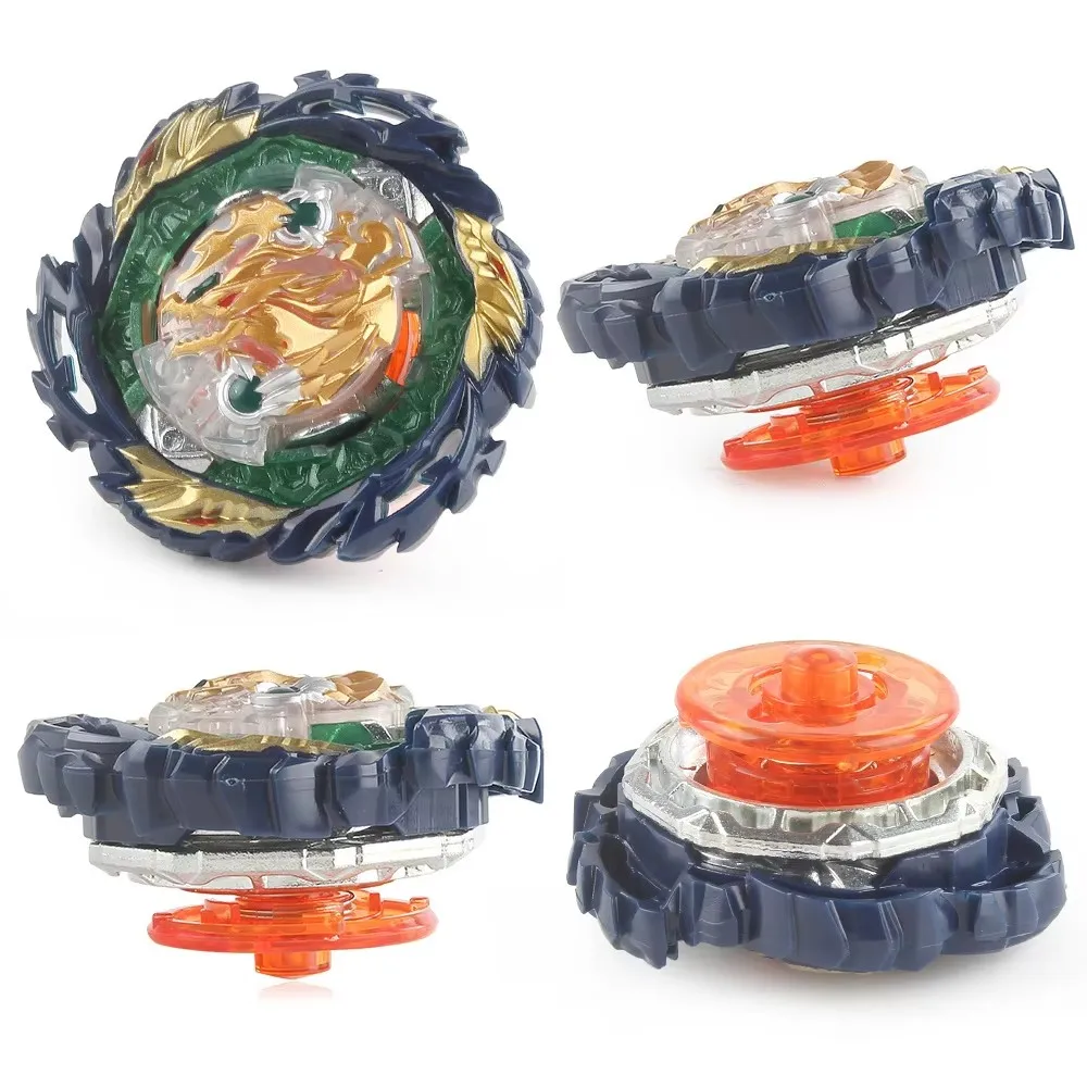 Kid Children Toy Burst DB B-185 Vanish Fafnir Tapered  Left Spinning Top With Soft Rubber Gyro