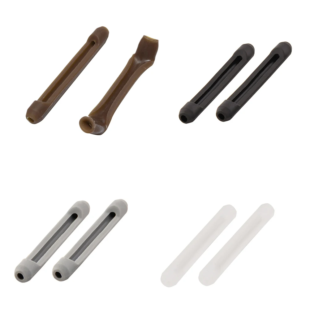 

8 Pairs Silicone Ear Hooks Glasses Leg Non Slip Comfortable Fits Outdoor Daily Life Elderly Adult Protective Gear