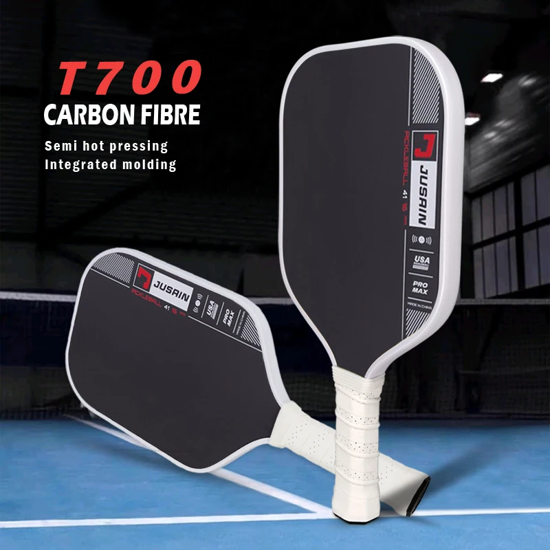 

Professional T700 Carbon Fiber Pickleball Paddle | Hot pressing molding | Lightweight & Powerful|Control & Spin|Tournament Ready