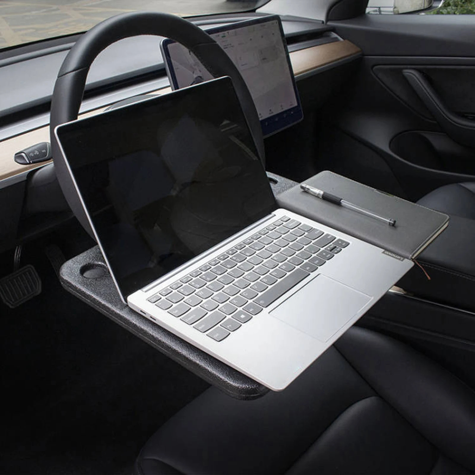 Car Steering Desk Laptop Notebook Workstation Food Tray Stand