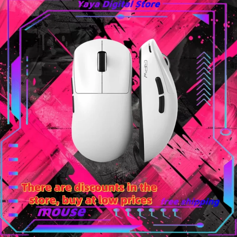 Gpwg3 Gaming Mouse Wireless Bluetooth Connection Wireless Mouse Lightweight Design Paw3311 Chip E-Sports Gaming Accessories