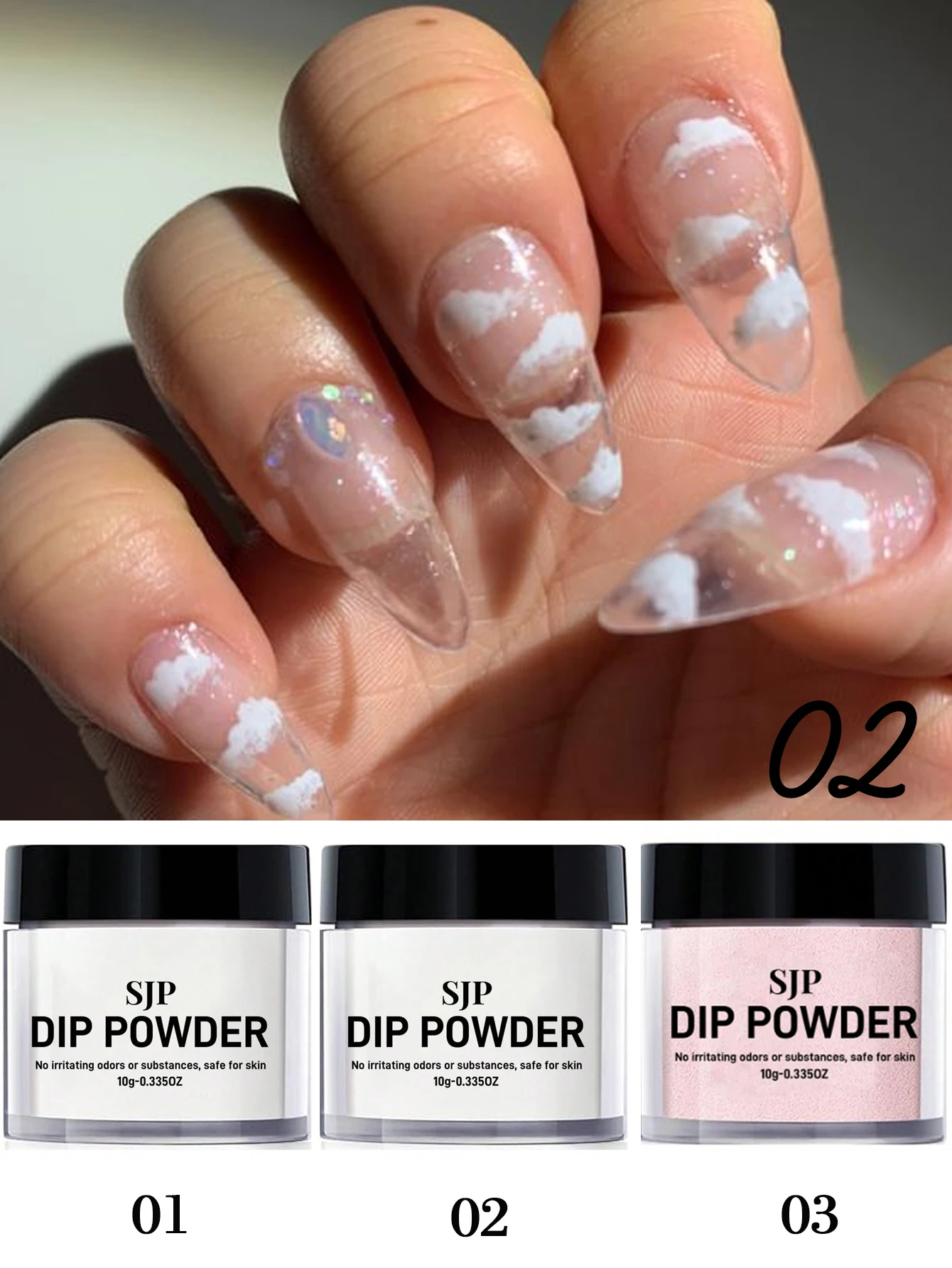 3 pièces kit de poudre acrylique Bourgogne Dip poudre ensemble d'ongles bleu sauge vert gris nuances, Al Seasons 6 couleurs trempage poudre Starter Kit