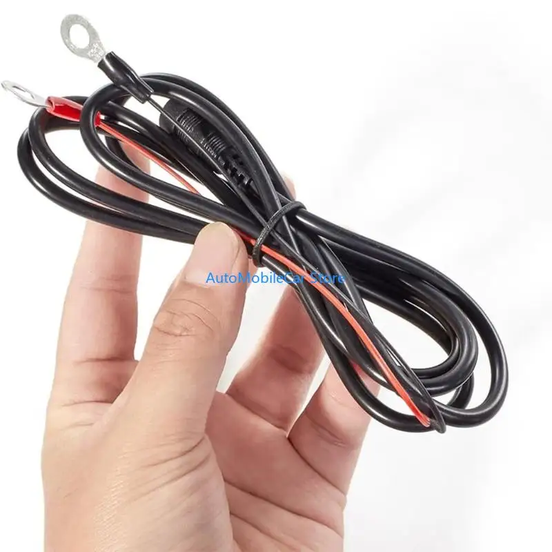 G8TE Professional Grade Elastic Power Connection Cable Suitable For Heated Motorcycle And Snowmobile Visors Motorcycle Riders