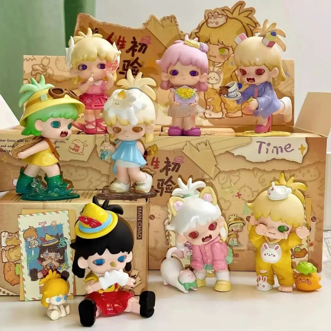 

Yobu Life Initial Experience Series Blind Box Anime Figures Collectible Model Ornament Baby Figure Mystery Box Surprise Gift Toy