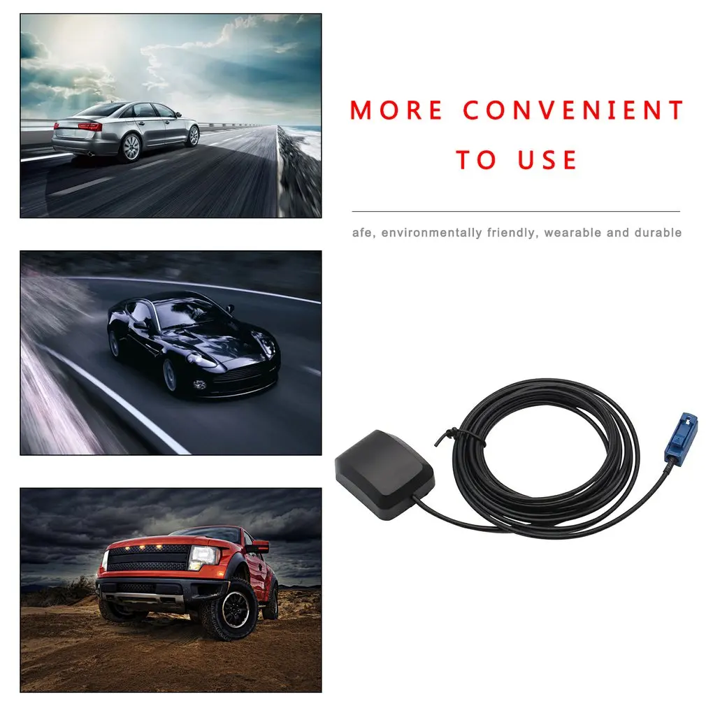 Universal Car GPS Antenna Waterproof for SMA/FAKRA-C Connector Vehicle GPS Receiver
